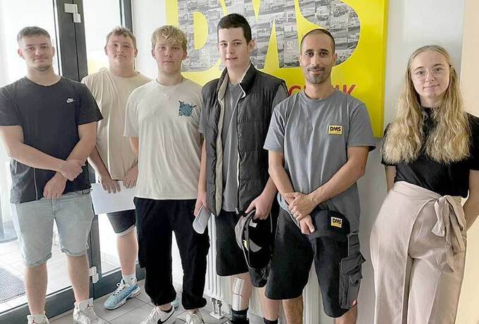 Neue Azubis bei DMS Schmitt