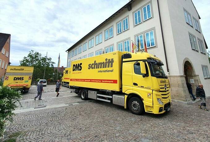 Umzug Rathaus Böblingen