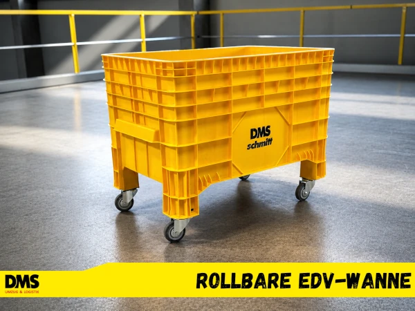 Rollbare EDV-Wanne